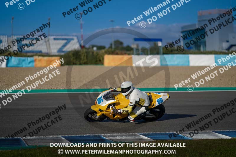 25 to 27th november 2017;Jerez;event digital images;motorbikes;no limits;peter wileman photography;trackday;trackday digital images